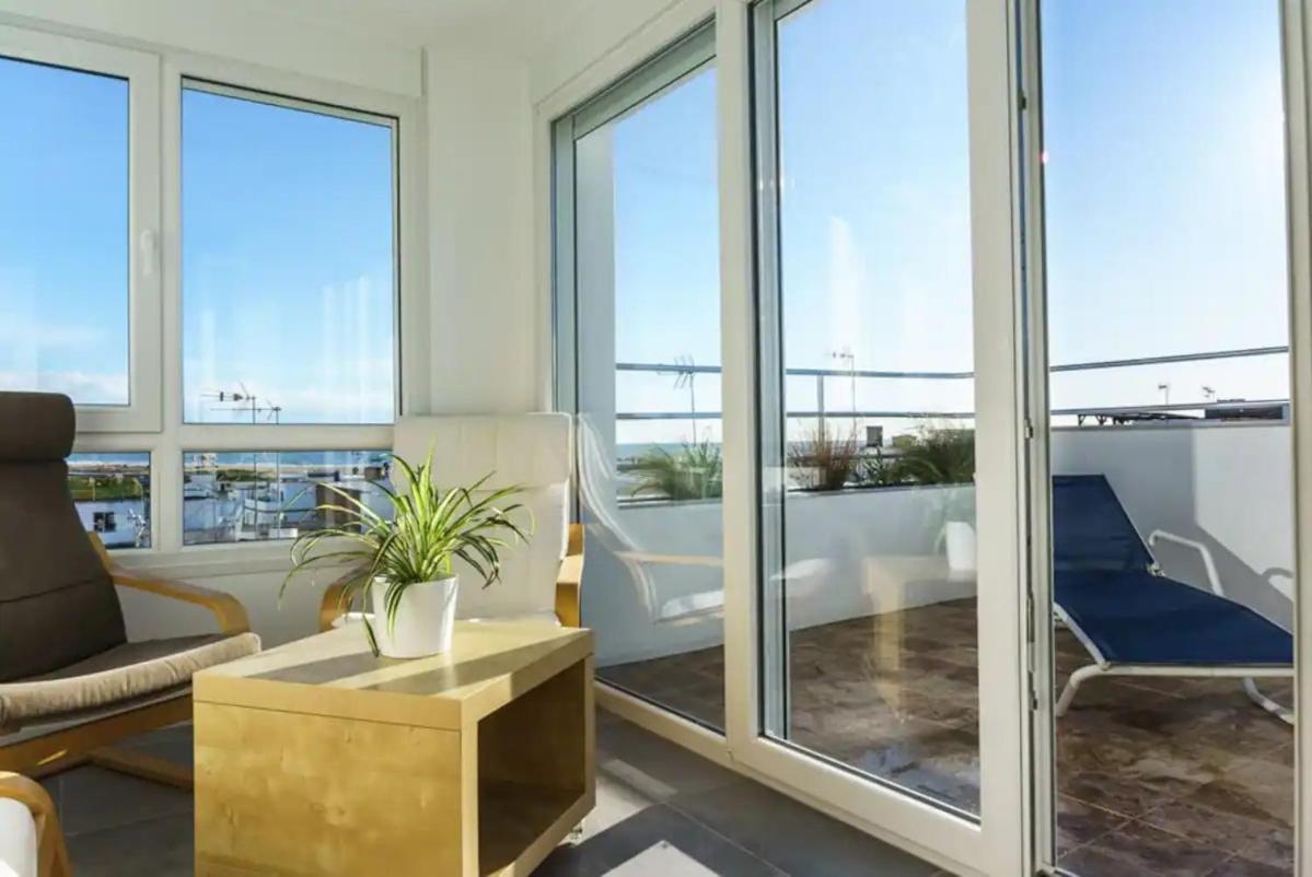 Apartamento Con Terraza Vistas Al Mar. Conil de la Frontera Kültér fotó