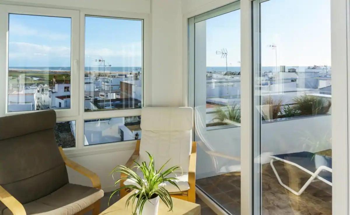 Apartamento Con Terraza Vistas Al Mar. Conil de la Frontera Kültér fotó