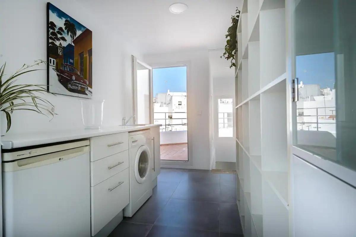 Apartamento Con Terraza Vistas Al Mar. Conil de la Frontera Kültér fotó