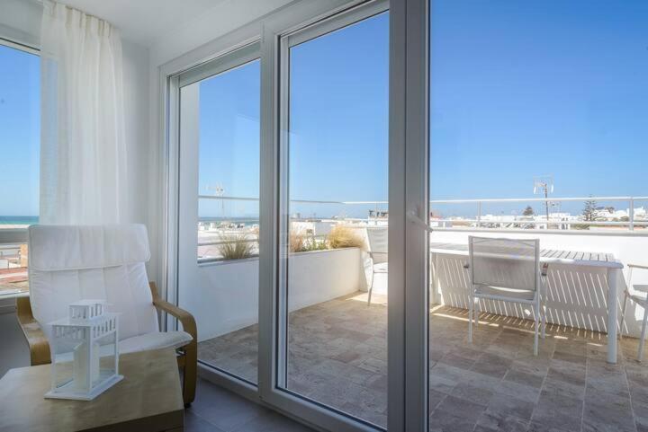 Apartamento Con Terraza Vistas Al Mar. Conil de la Frontera Kültér fotó