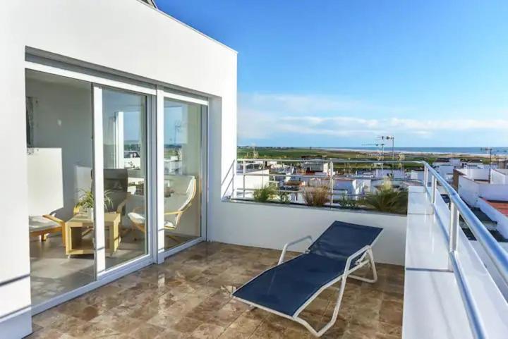 Apartamento Con Terraza Vistas Al Mar. Conil de la Frontera Kültér fotó